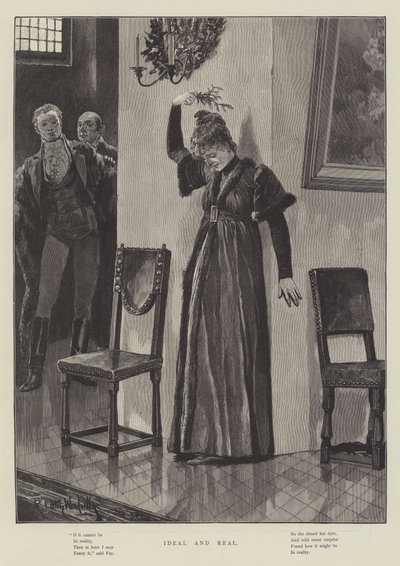 Idéal et Réel - Richard Caton Woodville junior